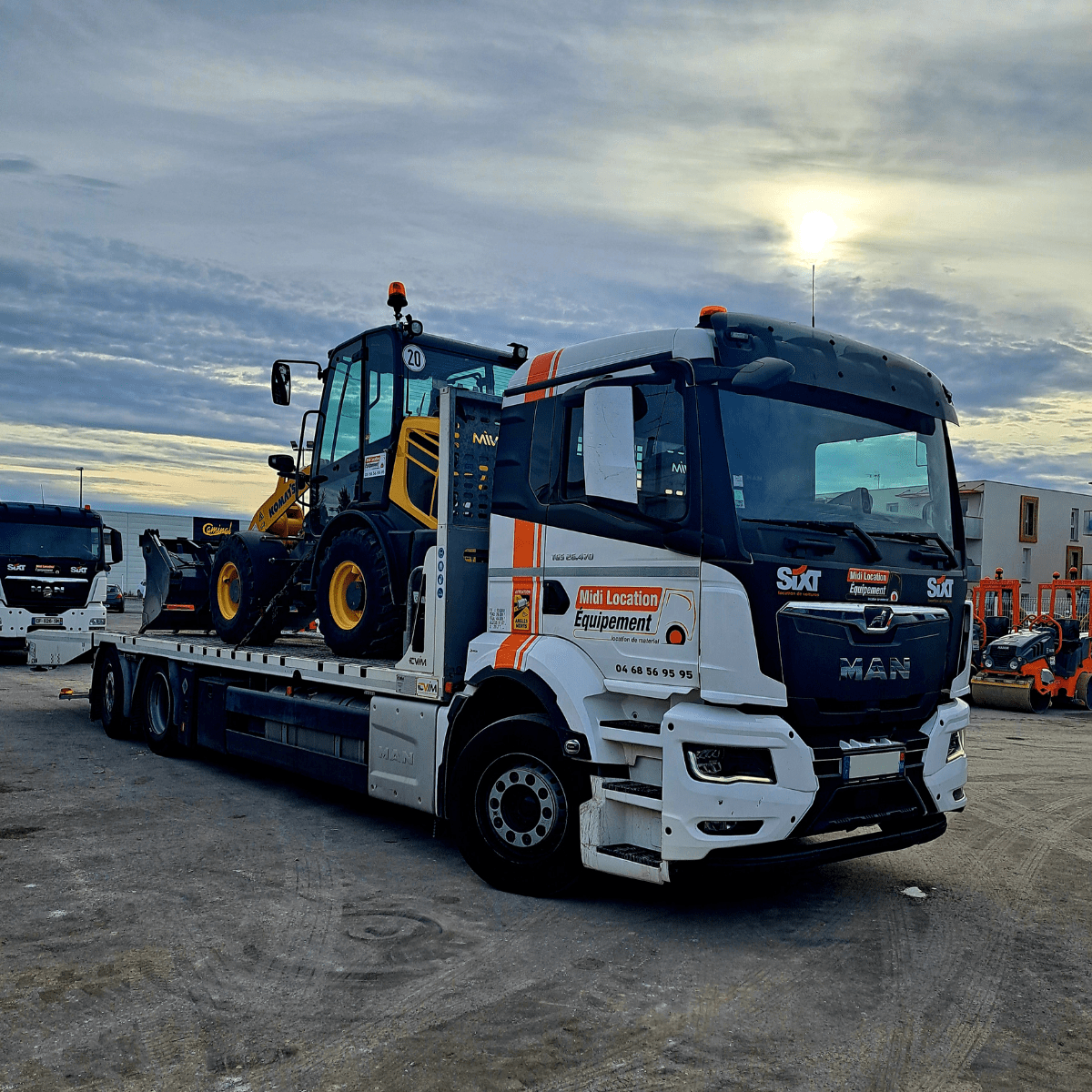 Camion Plateau 6T