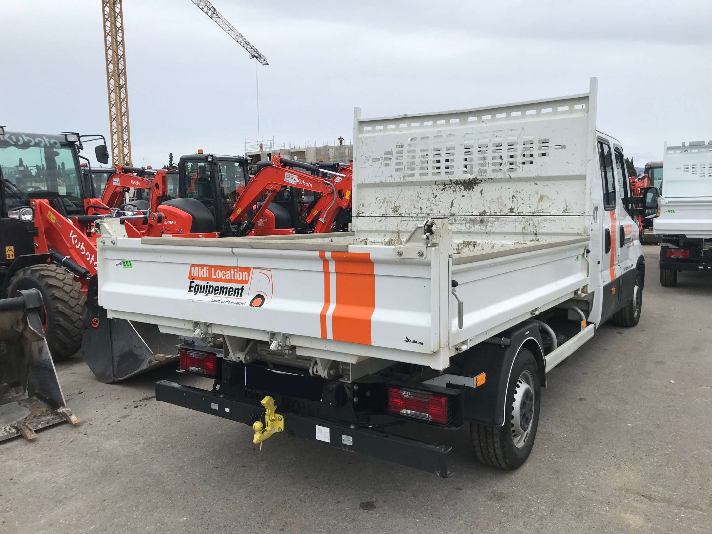 Iveco benne occasion Midi Location Equipement